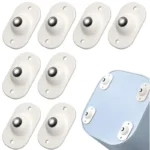 Self-Adhesive 360° Swivel Caster Wheels for Storage & Furniture