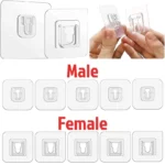 Male Adhesive Hook Sticker