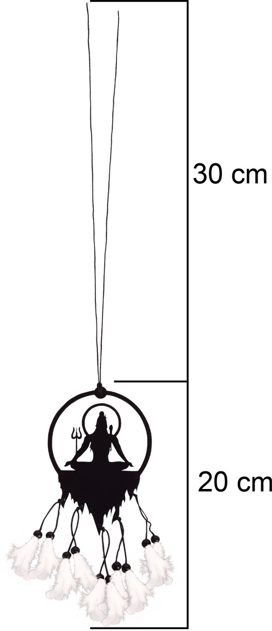 MGNLR_Car__Home__Window___Garden_for_Positive_Vibes_for_Decorative_Shiva_dream_catcher_Decorative_Showpiece___13_cm___Wood__Black__2