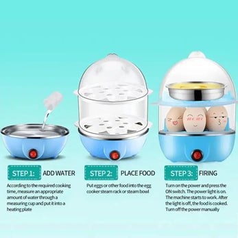 2 Layer Egg Boiler