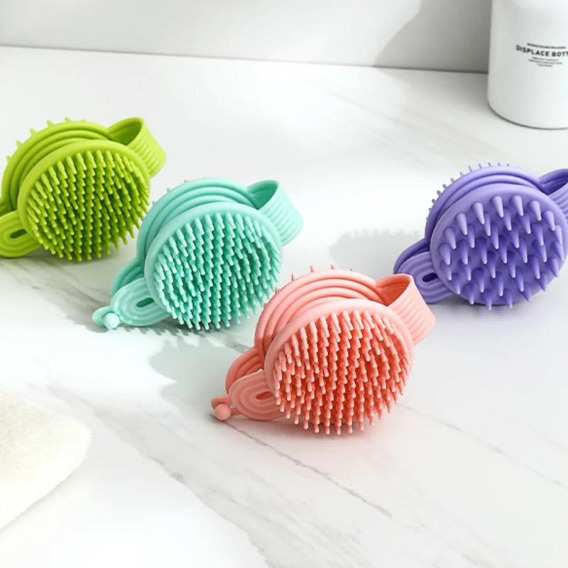 2 in 1 double sided shampoo brush