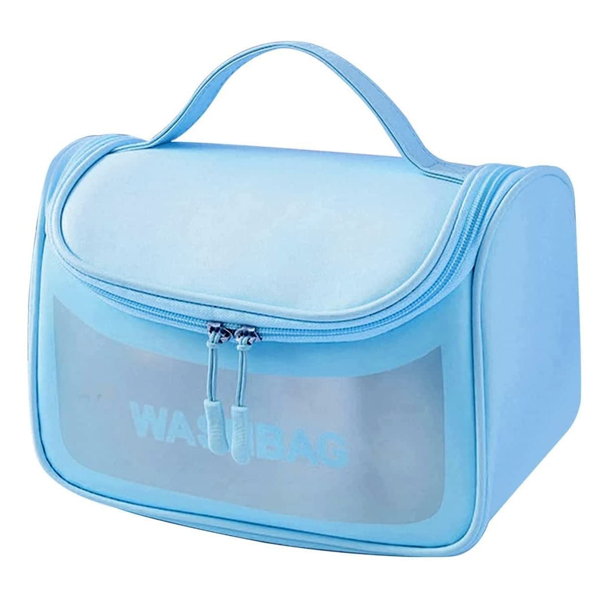 New Cosmetic Blue Bag