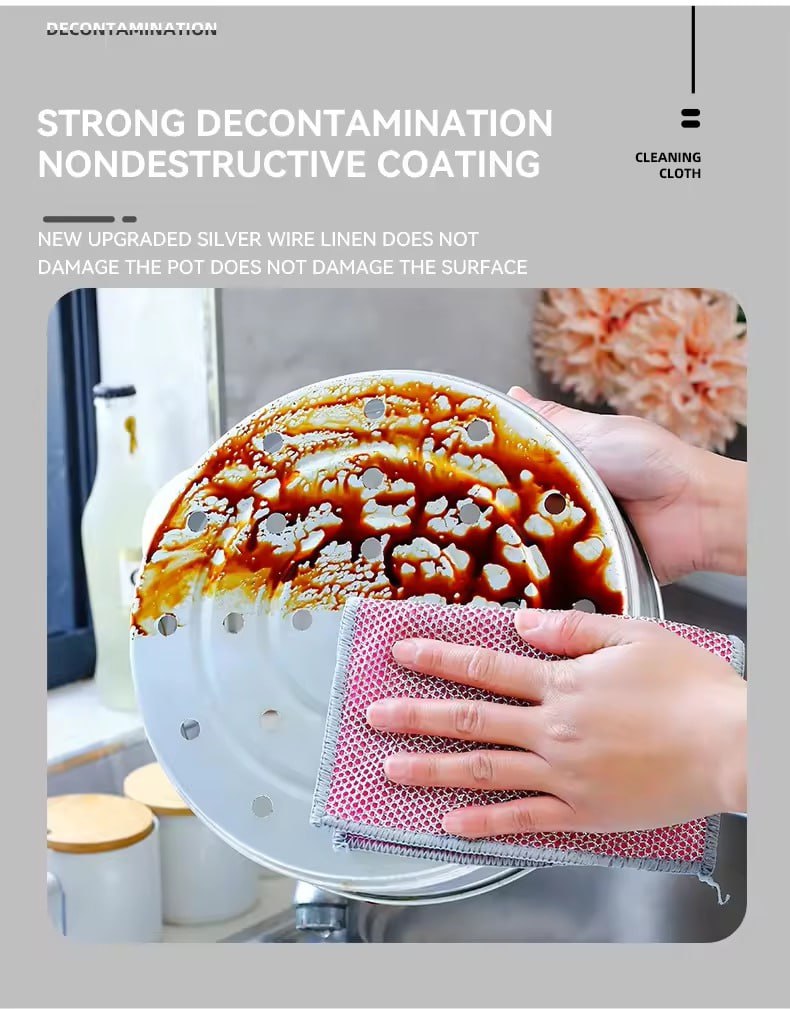 Micro+pe Dish washing cloth