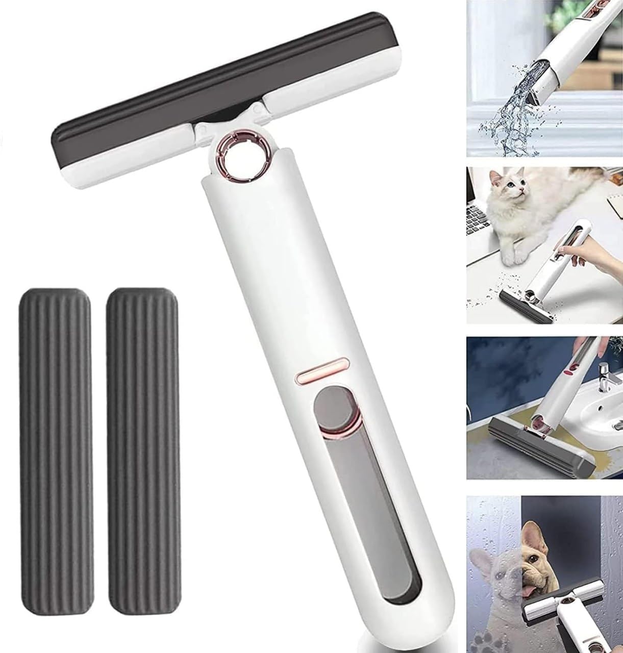 Portable Self Squeeze Short Mop