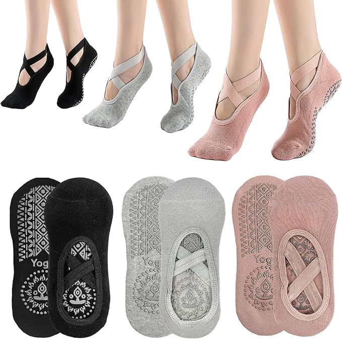 Grip Yoga Socks – Non-Slip, Comfortable Fit