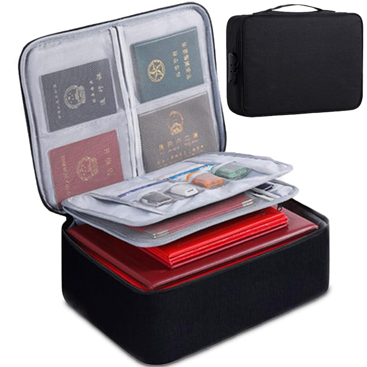 Document Bag (Black)