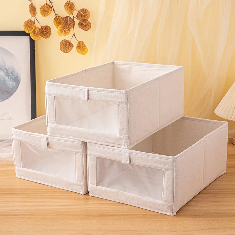 Cotton Linen Storage Box