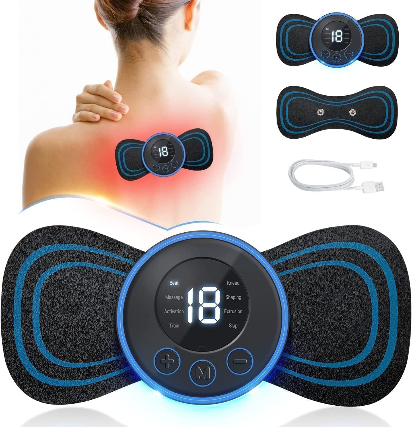 Mini EMS Butterfly Massager