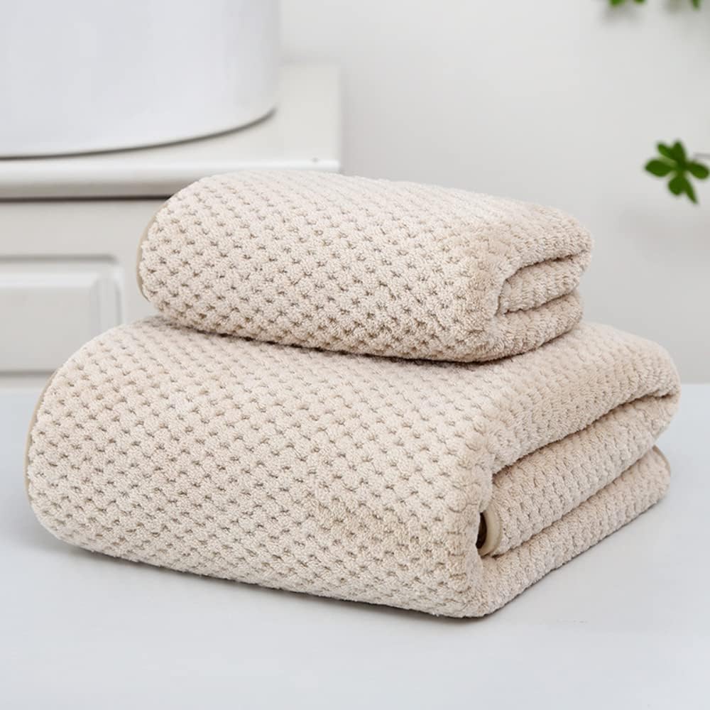 LINEAR Microfiber Bath Towel(Cream)