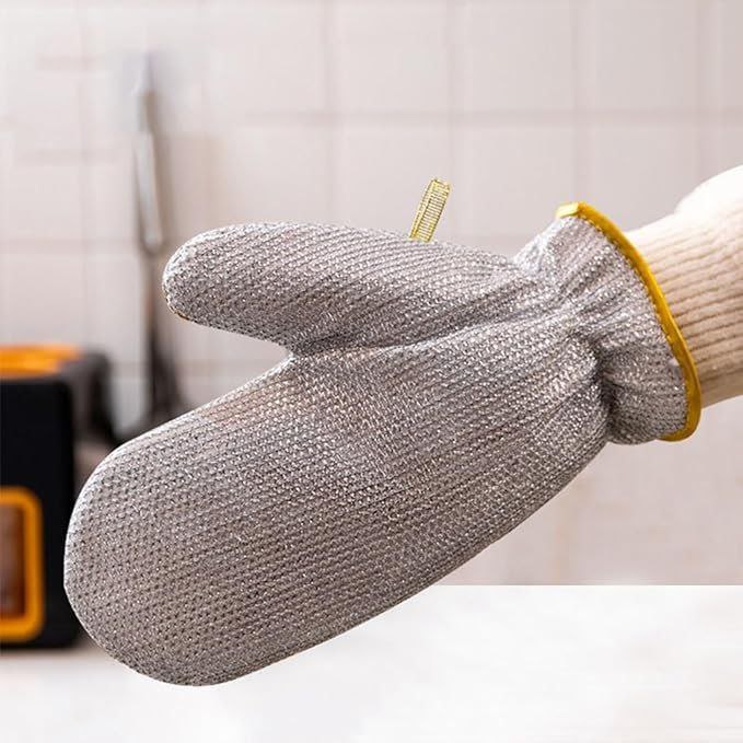 Wire Dish Washing Gloves