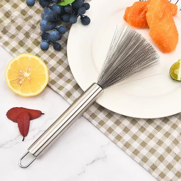 Steel Scrubber Pot Brush