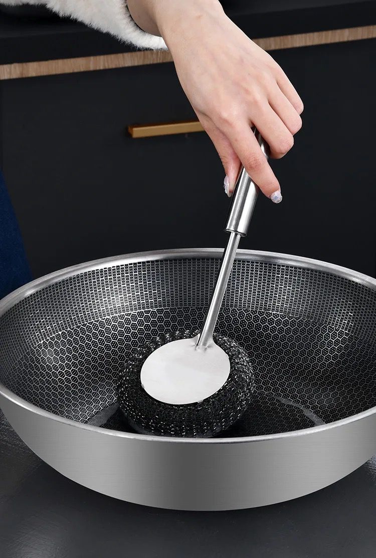 Steel Handel Dish Cleaner