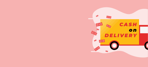 Cash on Delivery, delivery truck, pay on delivery