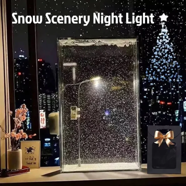 SnowGlow Street Lamp